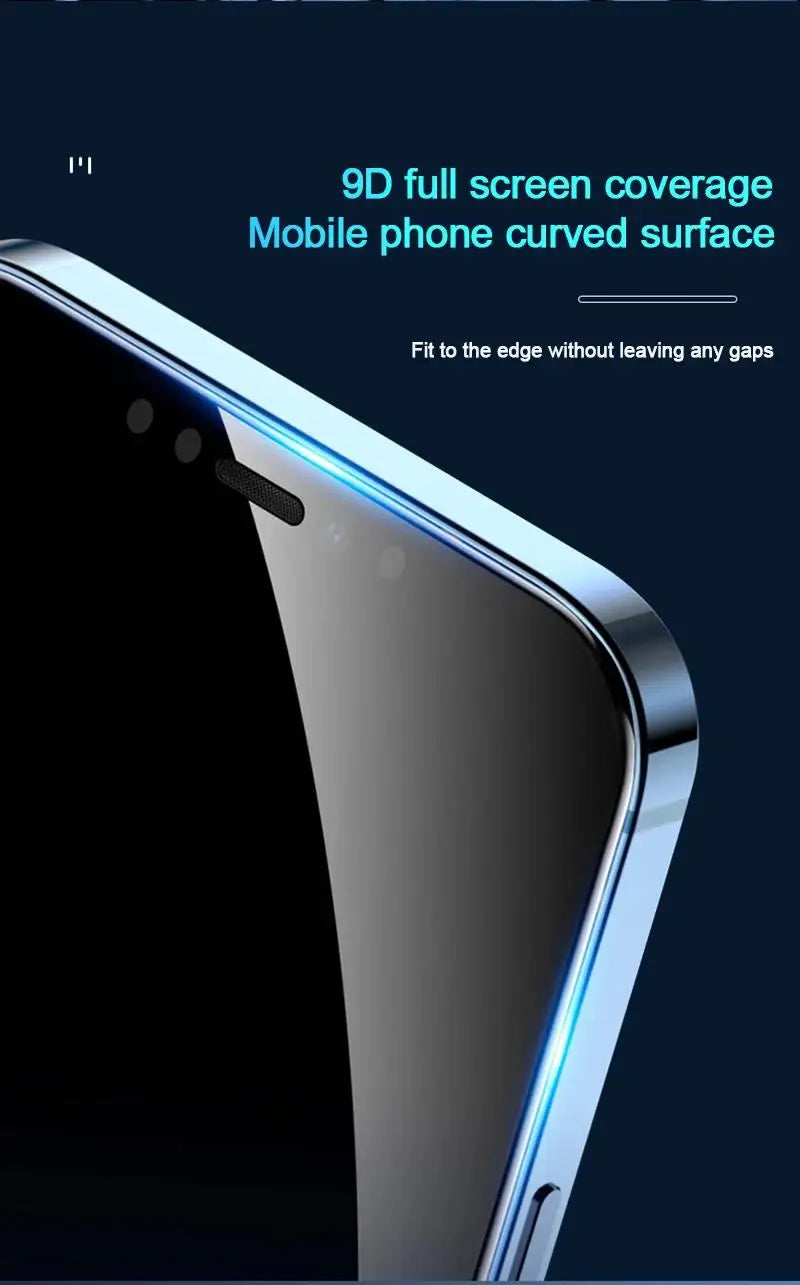 3PCS Anti-Spy Glass for IPhone 16 15 14 13 12 11 Pro Max Privacy Screen Protector for IPhone 13Mini 14 Plus 14Pro Glass 15 16E