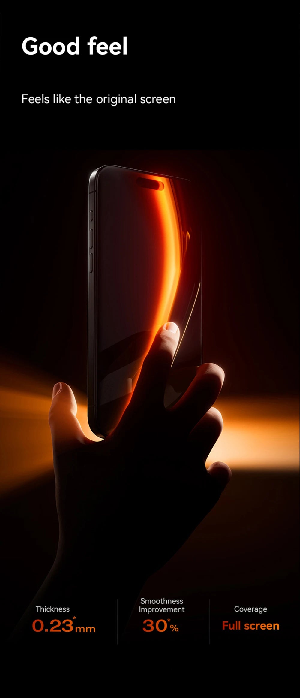 Joyroom 1/2/3pcs Tempered Glass For iPhone 16 15 14 13 12 11 Pro Max Screen Protector For iPhone 16 Full Screen Protective Glass