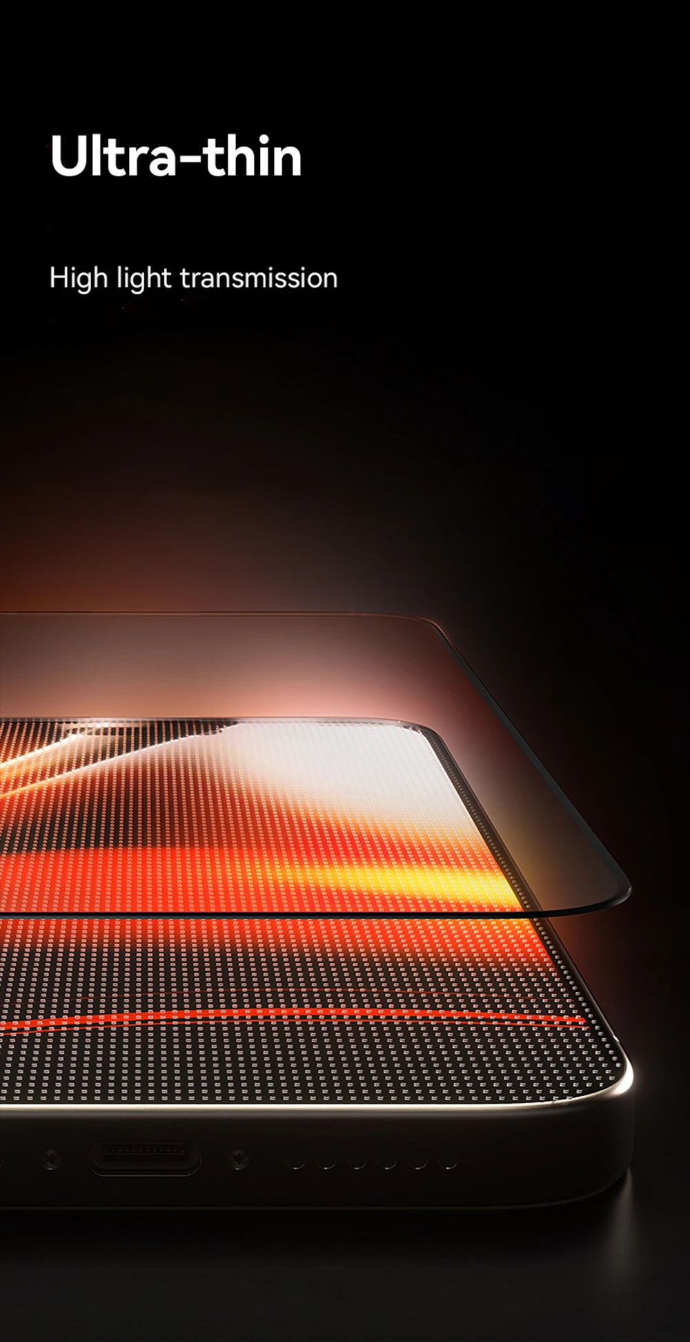 Joyroom 1/2/3pcs Tempered Glass For iPhone 16 15 14 13 12 11 Pro Max Screen Protector For iPhone 16 Full Screen Protective Glass