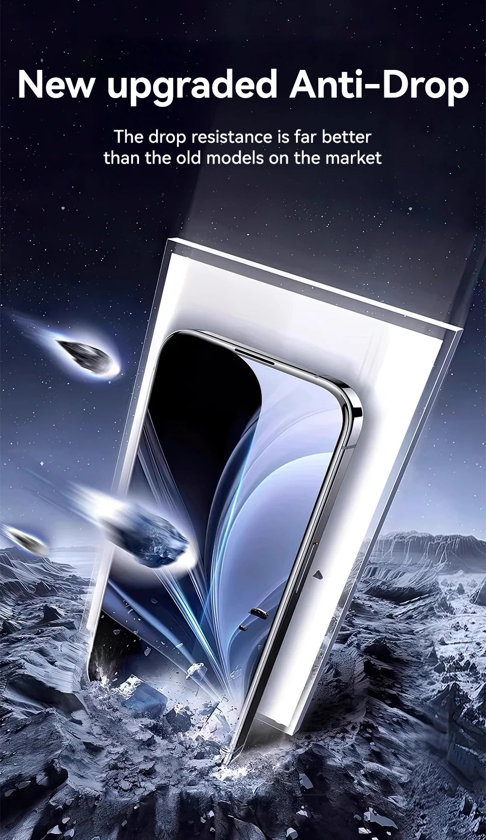 Joyroom 1/2PCS For iPhone 17 Pro Max Anti-Spy Glass Privacy Screen Protector Glass For iPhone 17 Pro 17 Air Tempered Glass Film