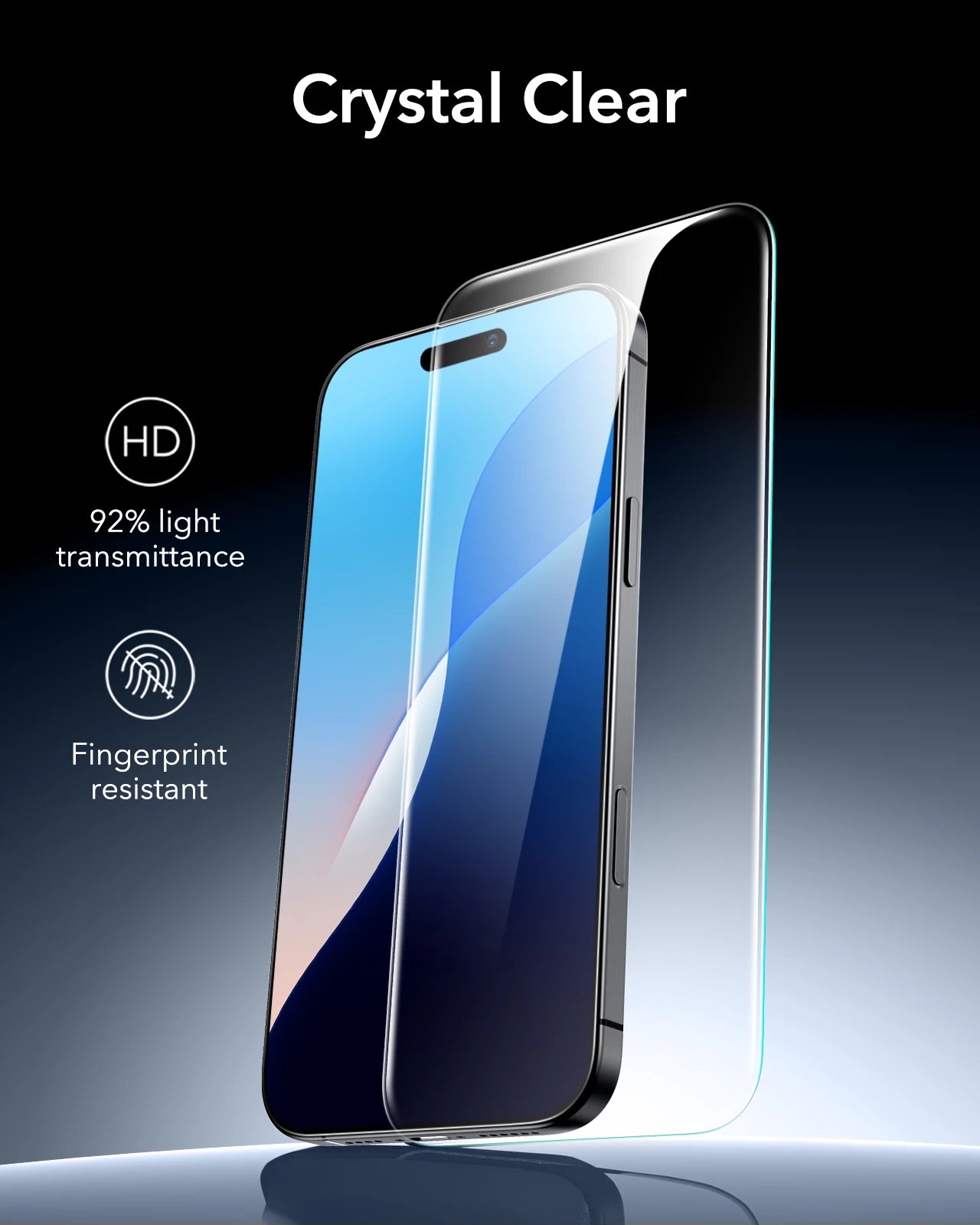 ESR for 3 Pack iPhone 17 Pro Max Screen Protector for iPhone 16/15/14/13 Armorite Tempered Glass Military Grade Film HD/Privacy