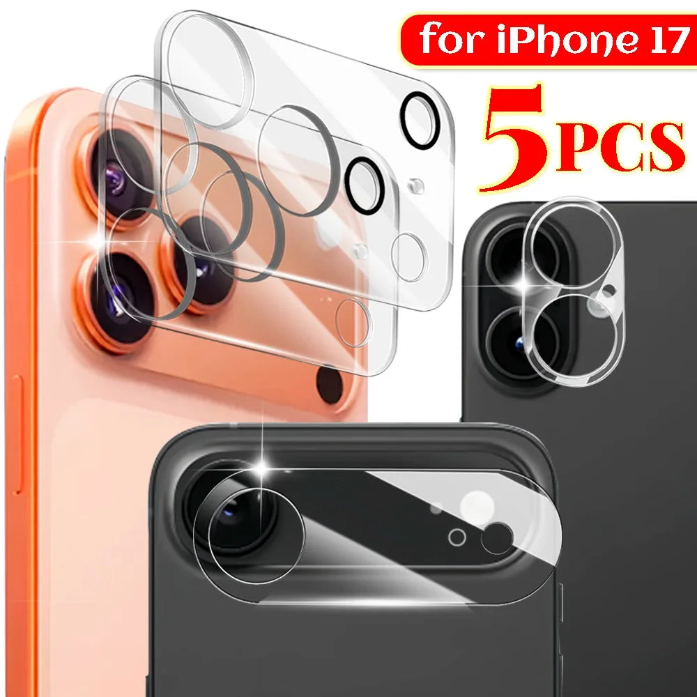 Camera Lens Glass for IPhone 17 Pro Max Camera Lens HD Clear Anti-scratch Protective Film for IPhone17 Air 17 Pro Max Lens Glass