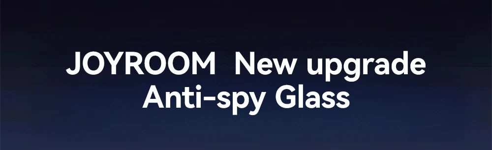 Joyroom 1/2PCS For iPhone 17 Pro Max Anti-Spy Glass Privacy Screen Protector Glass For iPhone 17 Pro 17 Air Tempered Glass Film