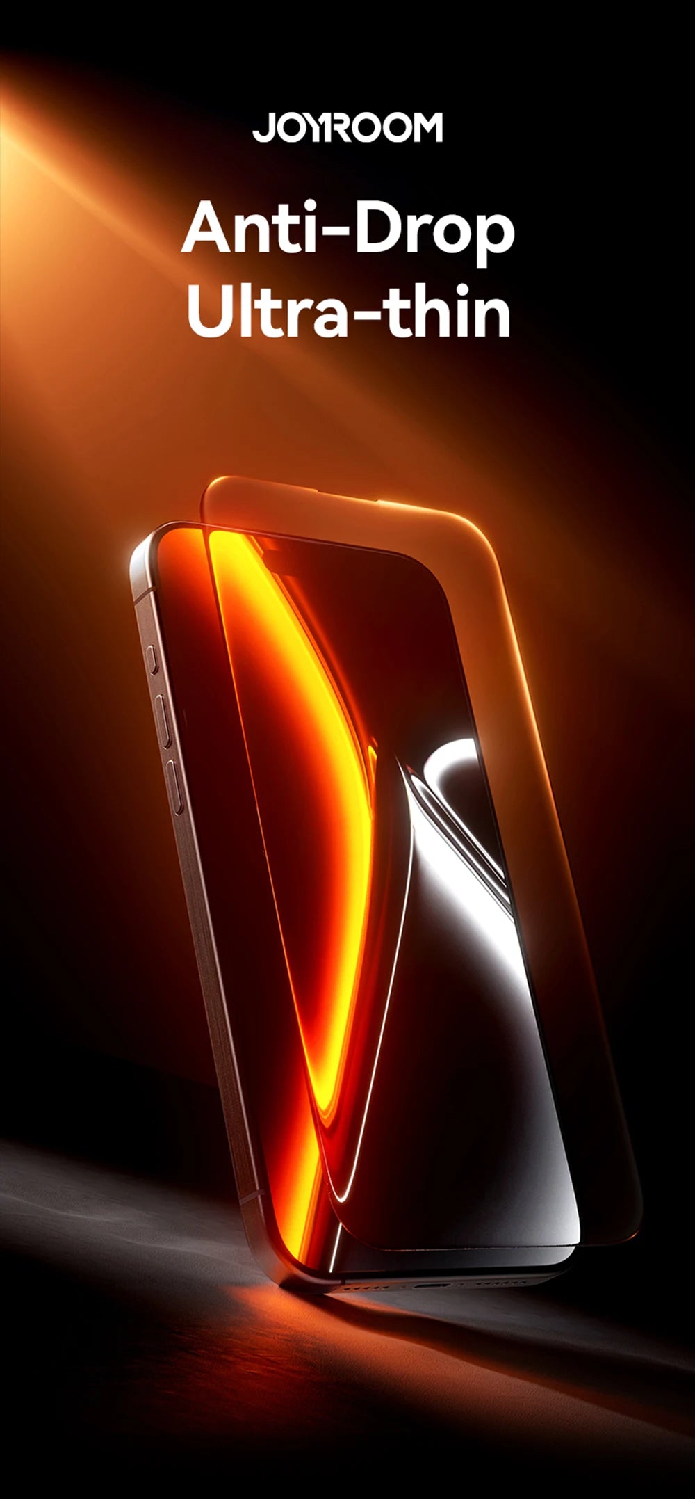 Joyroom 1/2/3pcs Tempered Glass For iPhone 16 15 14 13 12 11 Pro Max Screen Protector For iPhone 16 Full Screen Protective Glass