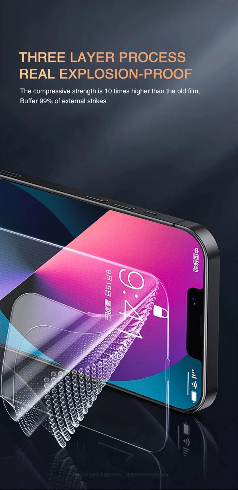 5Pcs Anti-Spy Glass Film For iPhone 17 Air 16 15 14 13 12 11 PRO MAX Plus Privacy Screen Protectors For iPhone 17 Tempered Glass