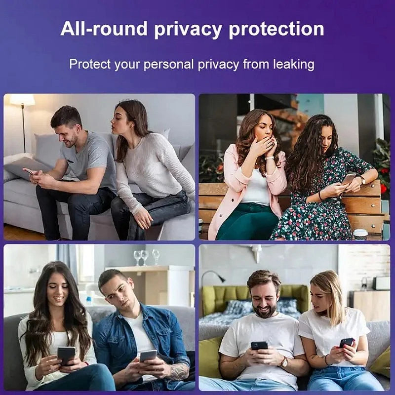 4pcs Full Cover Anti Spy Screen Protector for iPhone 17 16 11 12 13 14 15 PRO MAX Tempered Glass Privacy 17 Air 16 Pro Max Plus