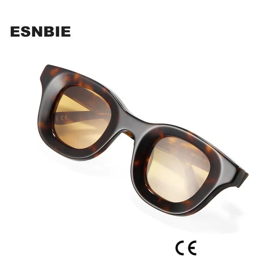 Rhud Designer Acetate Sunglasses Women Brand Designer Oversized Round Shades Thierry Hip Hop Style Men'S Shades No Brand Logo