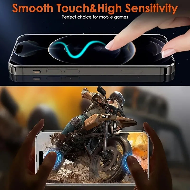 5Pcs Hydrogel Film For iPhone 17 Pro Max 17 Air 16 15 14 13 12 11 Pro Max Plus Full Cover Screen Protector