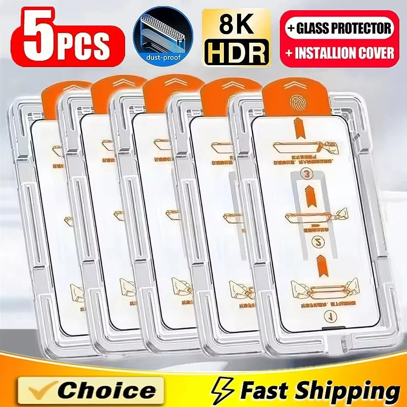 1-5PCS HD Dust Free Privacy Temered Glass For Xiaomi Mi 11T Pro 12 13 14 10T Lite 10i 11X 11i Screen Protector Easy Install Box