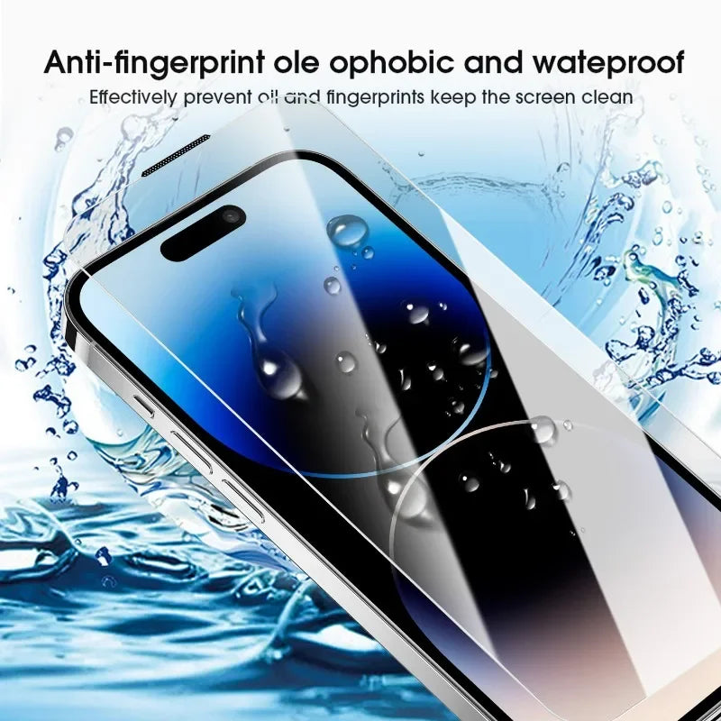 1-5PCS 3D Full Cover Tempered Glass For iPhone 17 Pro Max/17 Pro/17 Air 8K Ultra HD Screen Protector Premium Anti-scratch Film