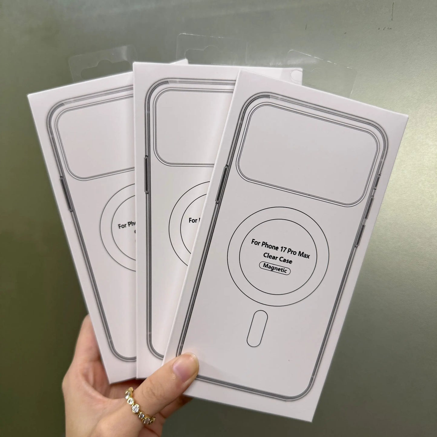 New Clear MagSafe Case for iPhone 17 17 Air 17Pro 17 Pro Max Shockproof Wireless Charging Cover with Magnetic Feature