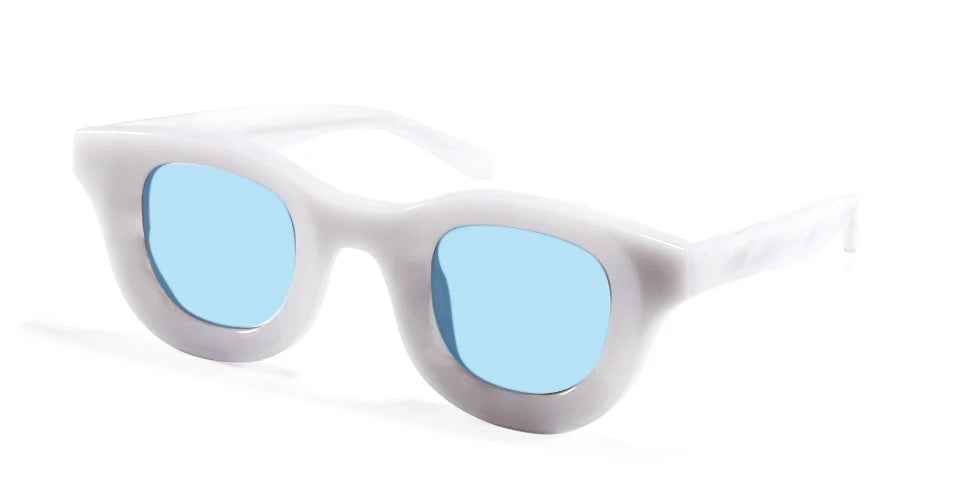 Rhud Designer Acetate Sunglasses Women Brand Designer Oversized Round Shades Thierry Hip Hop Style Men'S Shades No Brand Logo